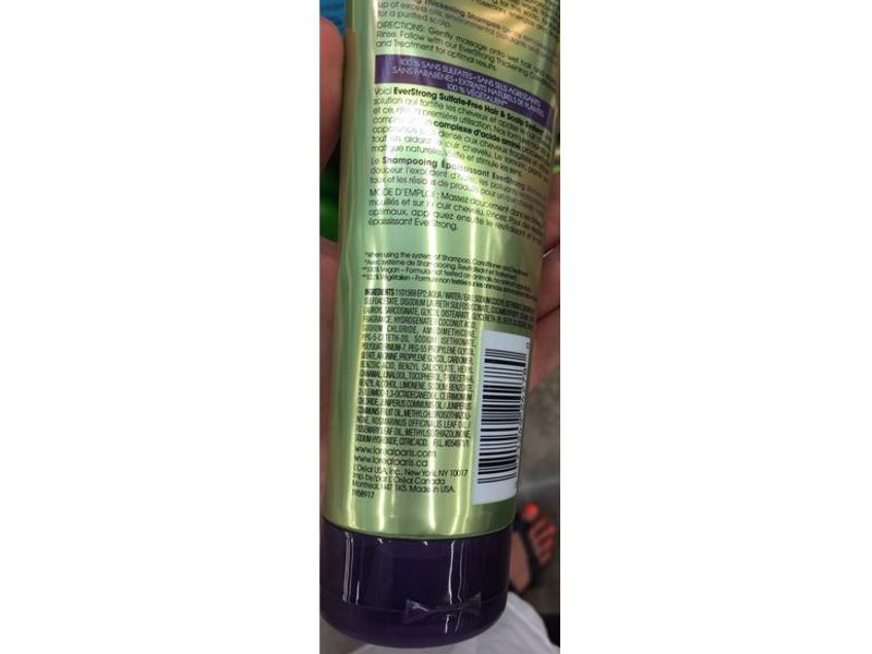 L'Oreal Paris EverStrong Thickening Shampoo, Rosemary Mint, 8.5 fl oz/250 mL
