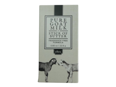 Beekman 1802 Pure Goat Milk Stick Of Butter, Fragrance Free, 0.80 oz/22.6 g