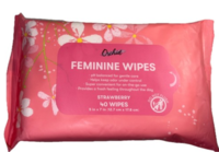 Orchid Feminine Wipes, Strawberry, 40 Count - Image 2