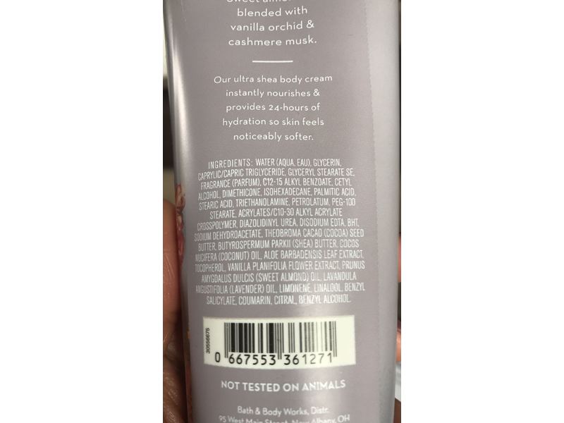 Bath & Body Works Ultra Shea Body Cream, Almond Blossom, 8 oz/226 g
