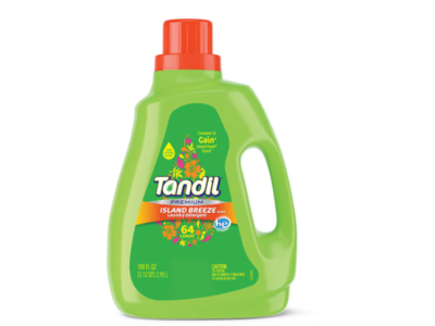 Tandil Premium Laundry Detergent, Island Breeze, 64 Loads, 100 fl oz/2.95 L