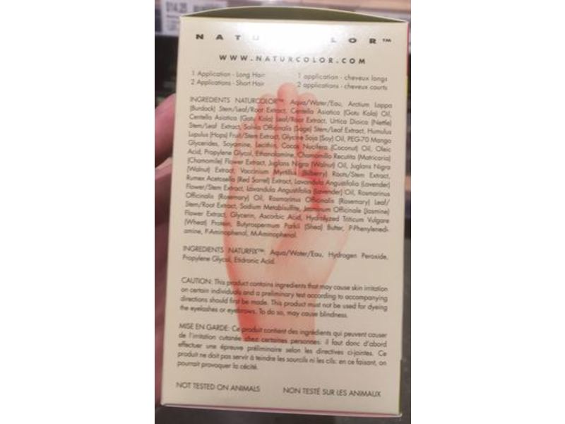 Naturcolor Permanent Hair Dye, 8N Yarrow Blonde, 4 fl oz/120 mL