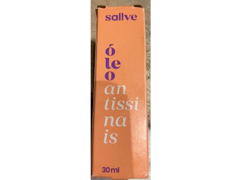 Sallve Oleo Antissinais, 30mL