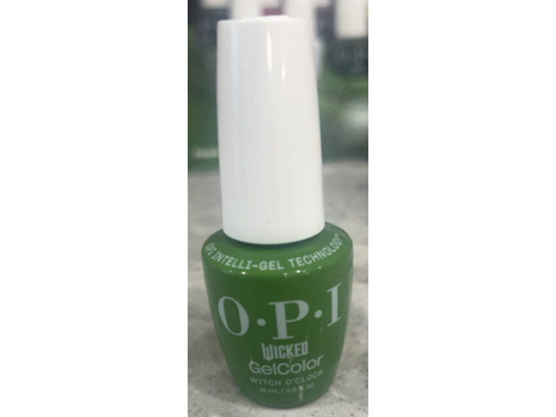 O. P. I Wicked Gel Color, Witch O'Clock, 0.5 fl oz/15 mL