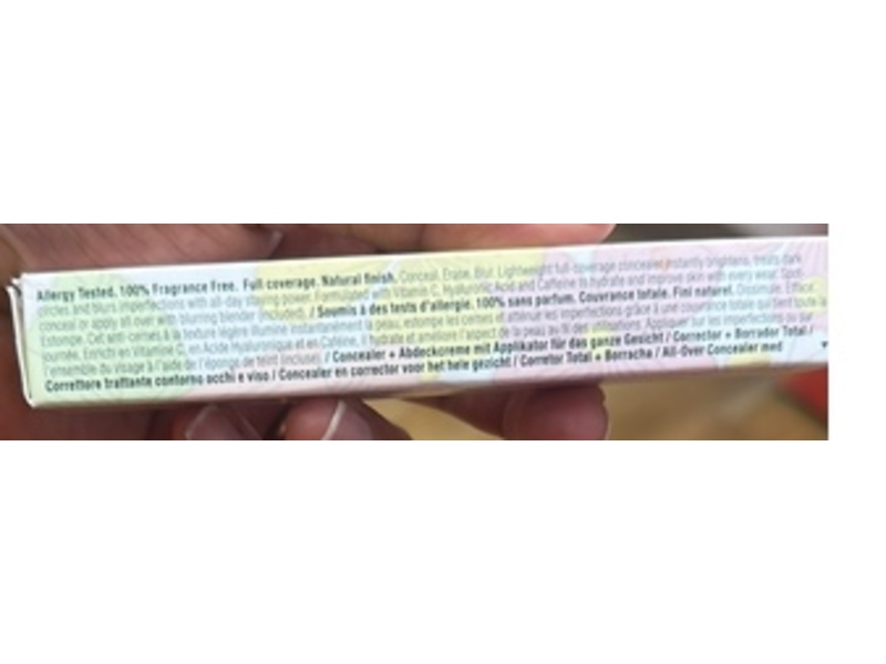 Clinique Even Better All-Over Concealer + Eraser, CN 70 Vanilla, 0.2 fl oz/6 mL