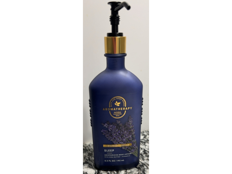 Bath & Body Works Moisturizing Body Lotion, Lavender & Vanilla, 6.5 fl oz/192 mL