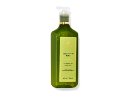 Bath & Body Works Cleansing Hand Soap, Eucalyptus Mint, 8 fl oz/236 mL