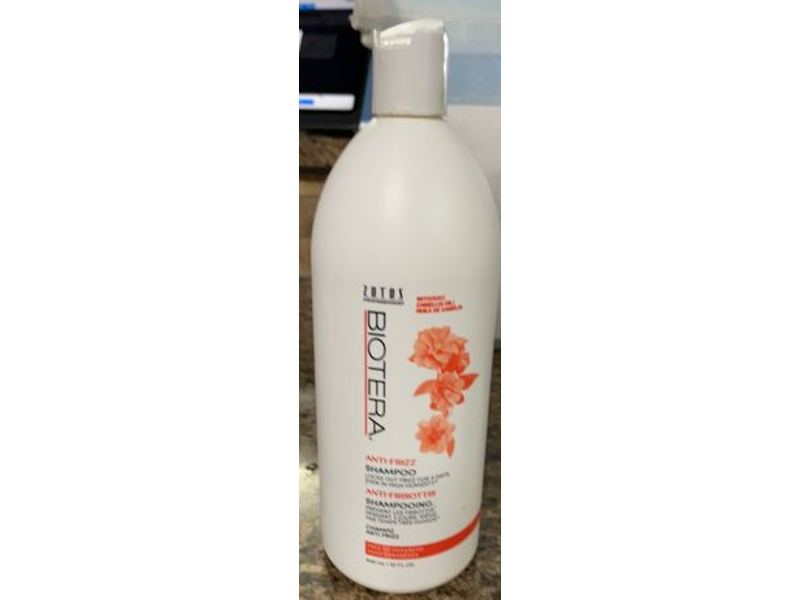 Biotera Anti Frizz Intense Smoothing Shampoo, 32 fl oz/946 mL
