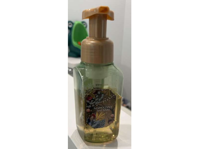 White Barn Gentle & Clean Foaming Hand Soap, Mahogany Balsam, 8.75 fl oz/259 mL