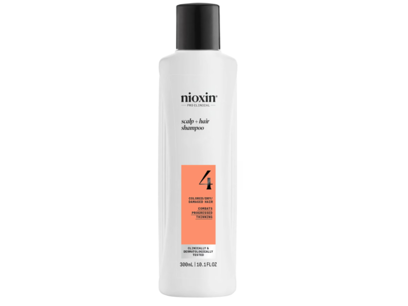 Nioxin Scalp + Hair Shampoo, System 4, 10.1 fl oz/300 mL