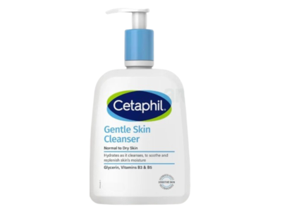 Cetaphil Gentle Skin Cleanser, Glycerin, Vitamin B3 & B5, 8 fl 0z/237 mL