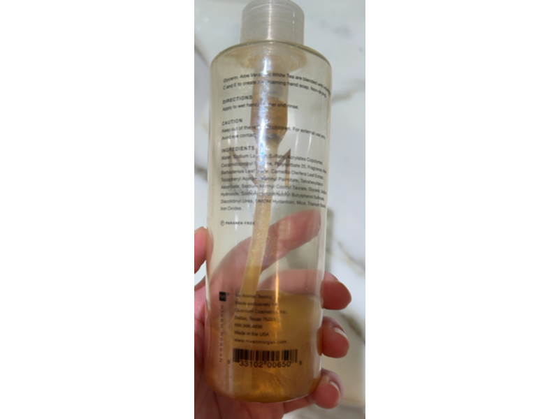 Niven Morgan Hand Soap, Gold, 8 fl oz/246 mL