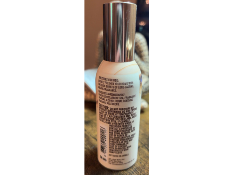 Bath & Body Works Concentrated Room Spray, Warm Vanilla Sugar, 1.5 oz/42.5 g