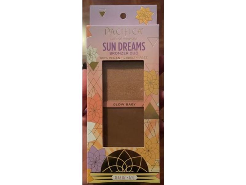 Pacifica Sun Dreams Bronzer Duo, Glow Baby, 0.42 oz