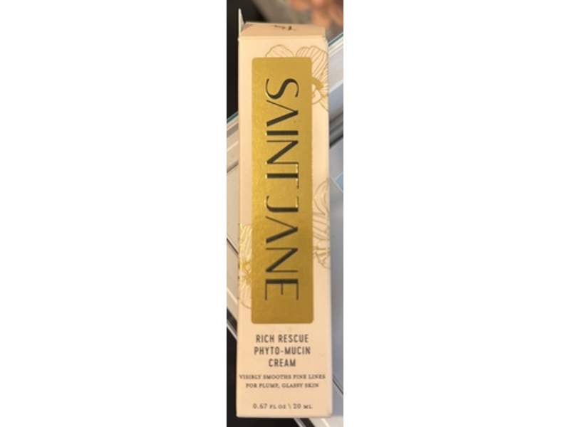 Saint Jane Rich Rescue Phyto-Mucin Cream, 0.67 fl oz/20 mL