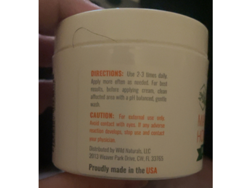 Wild Naturals Manuka Honey Cream, 4 oz/113 g