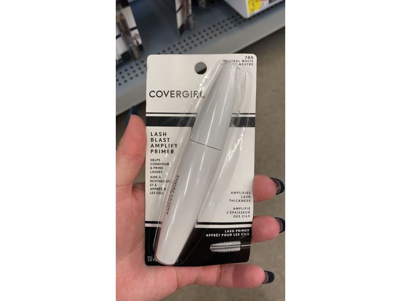 CoverGirl Lash Blast Amplify Eyelash Primer, 780 Neutral White, 0.44 fl oz/13.1mL
