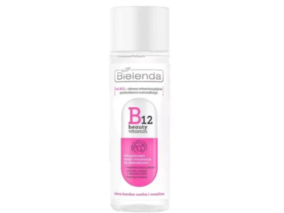 Bielenda B12 Beauty Vitamin Micellar Water, 16.9 fl oz/500 mL