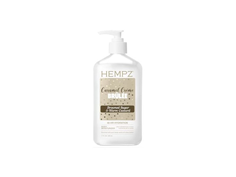 Hempz Caramel Creme Brulee Body Moisturizer, 17 fl oz/500 mL