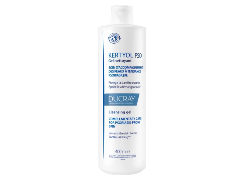 Ducray Kertyol PSO Ultra-Rich Cleansing Gel, 400 mL