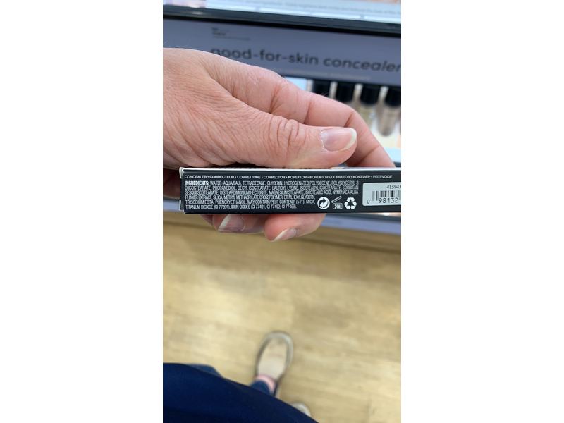 bareMinerals Original Liquid Mineral Concealer, Tan 4C, 0.2 oz/6 mL