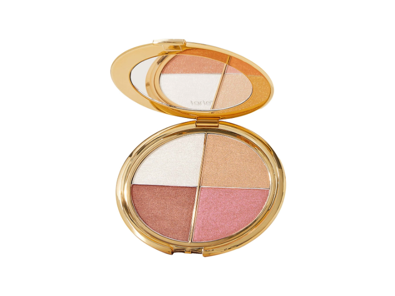 Tarte Glow Wardrobe Highlighting Eye & Cheek Palette, 0.056 oz/1.6 g