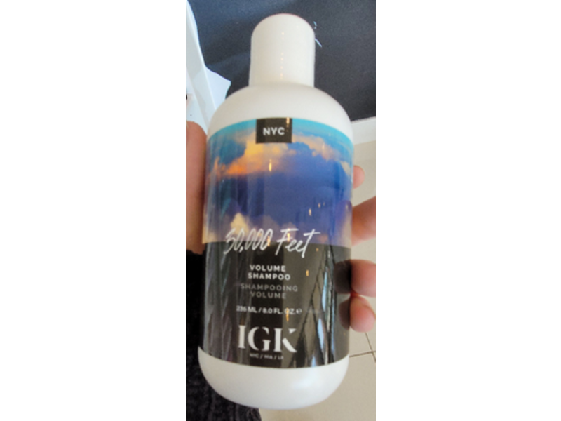 IGK 30,000 Feet Volume Shampoo, 8 fl oz/236 mL