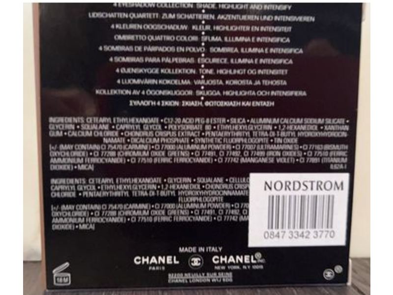 Chanel Les 4 Ombres Limited-Edition Multi-Effect Quadra Eyeshadow, 747 Mediterraneen