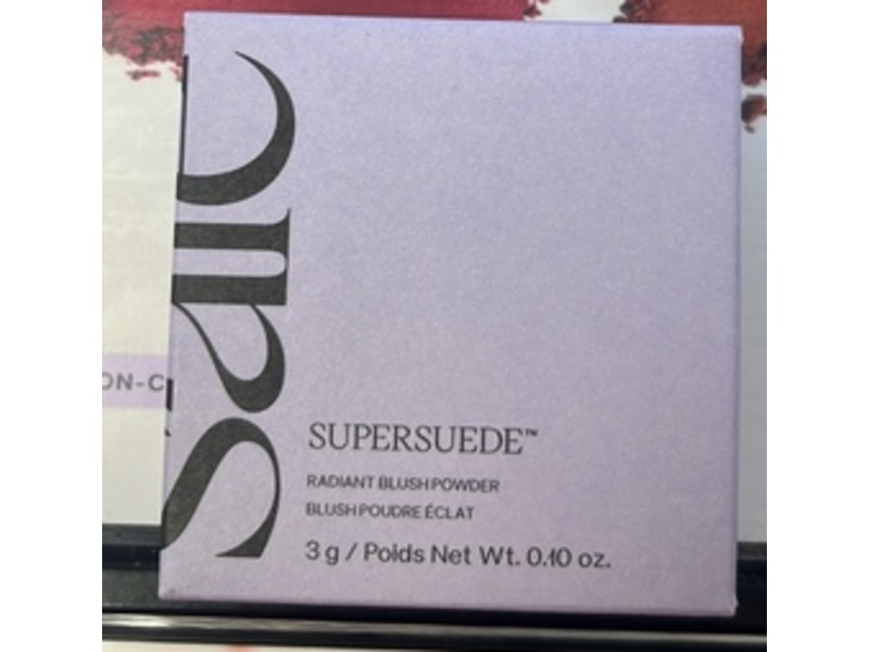 Saie SuperSuede Radiant Blush Powder, Frutti, 0.10 oz/3 g