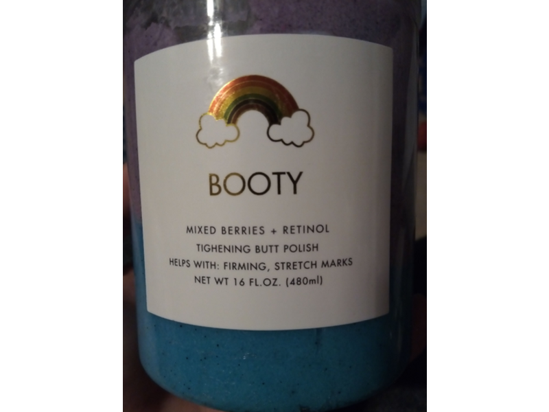 Booty Tighening Butt Polish, Mixed Berries + Retinol, 16 fl oz/480 mL