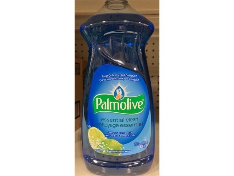 Palmolive Essential Clean Dish Liquid, Citrus Scent & Salt, 28 fl oz/828 mL