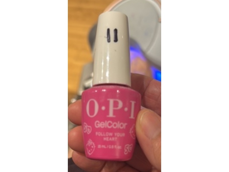 OPI Gel Nail Polish, Follow Your Heart, 0.5 fl oz/15 mL