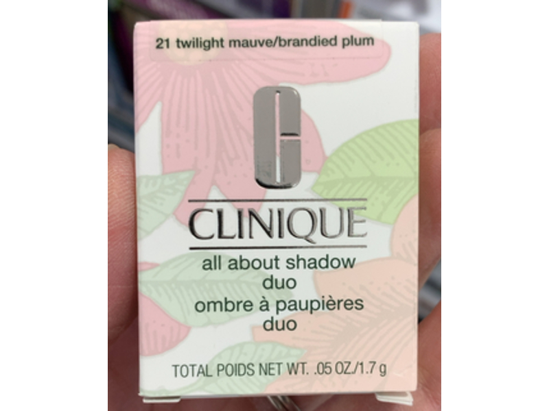 Clinique All About Shadow Duo, 21 Twilight Mauve, 0.05 oz/1.7 g