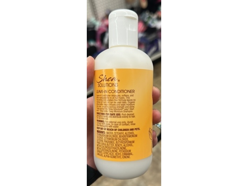 Shea Solutions Leave-In Conditioner, 8 fl oz/237 mL