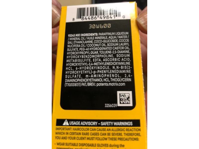 Matrix Coil Color Ammonia-Free Permanent Hair Color, 6N Light Brown Ne, 2.6 oz