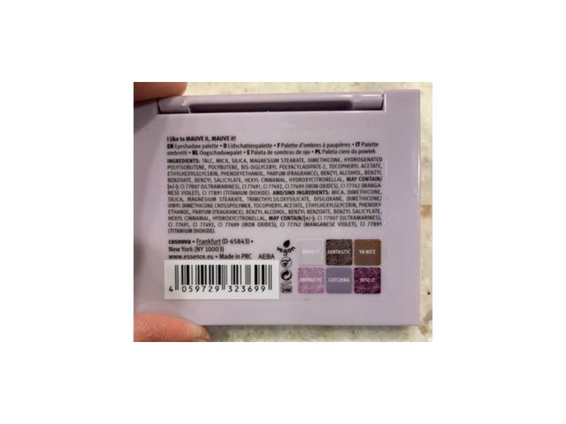 Essence I Like To Mauve It Mauve It ! Eyeshadow Palette, 0.15 oz/4.5 g