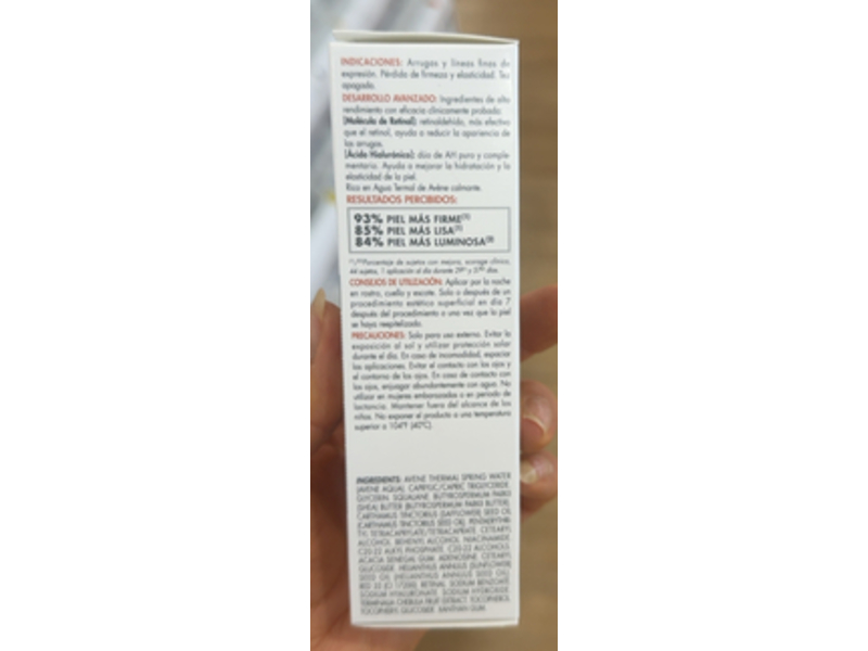 Avene Retrinal 0.1% Intensive Multi-Corrective Cream, 1 fl oz/30 mL