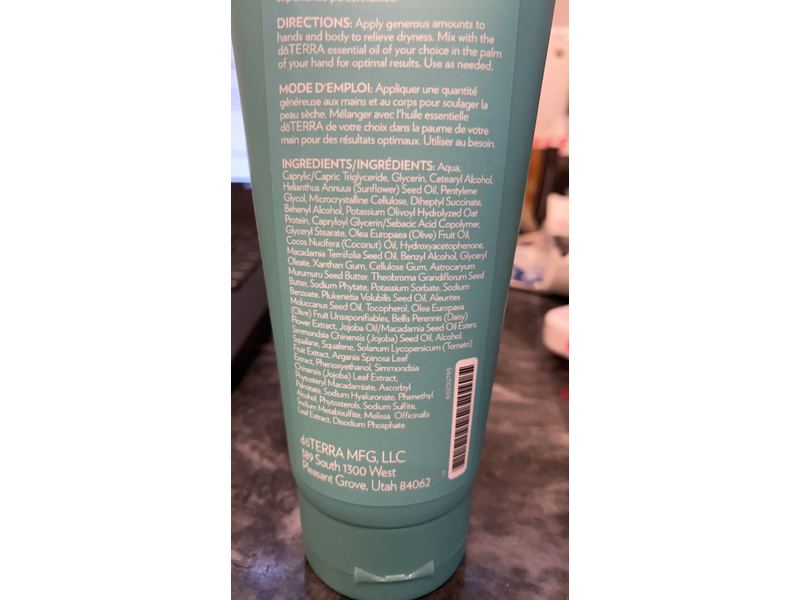 Doterra Spa Hand & Body Lotion, 6.7 fl oz/200 mL