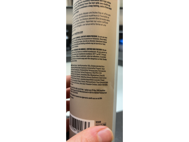 Ag Care Ultradynamics Extra Firm Finishing Spray, 10 oz/284 g