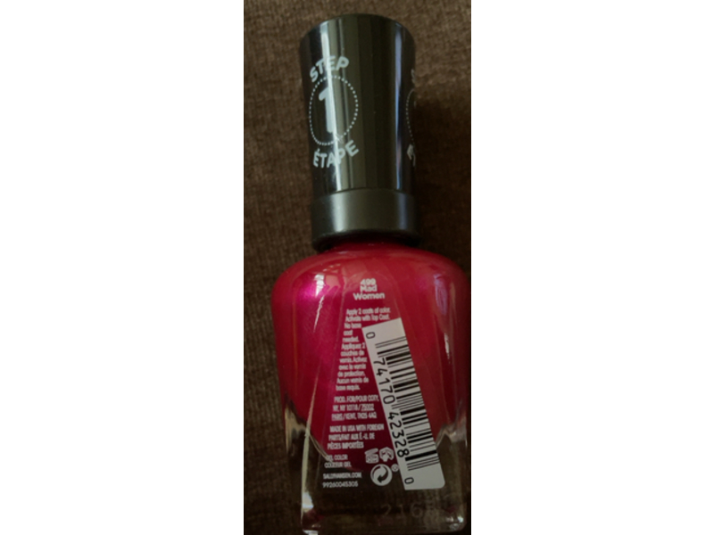 Sally Hansen Miracle Gel Nail Polish, Mad Women , 1 Count