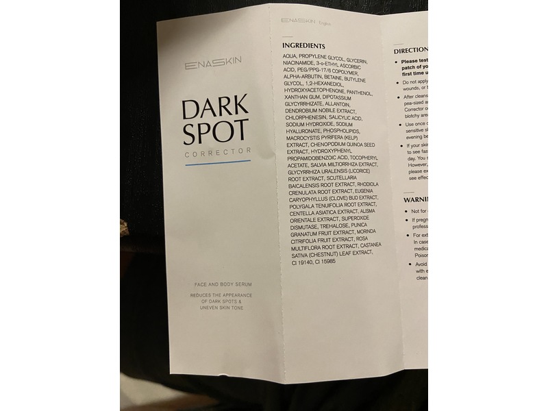 EnaSkin Dark Spot Corrector Serum, 1 fl oz/30 mL