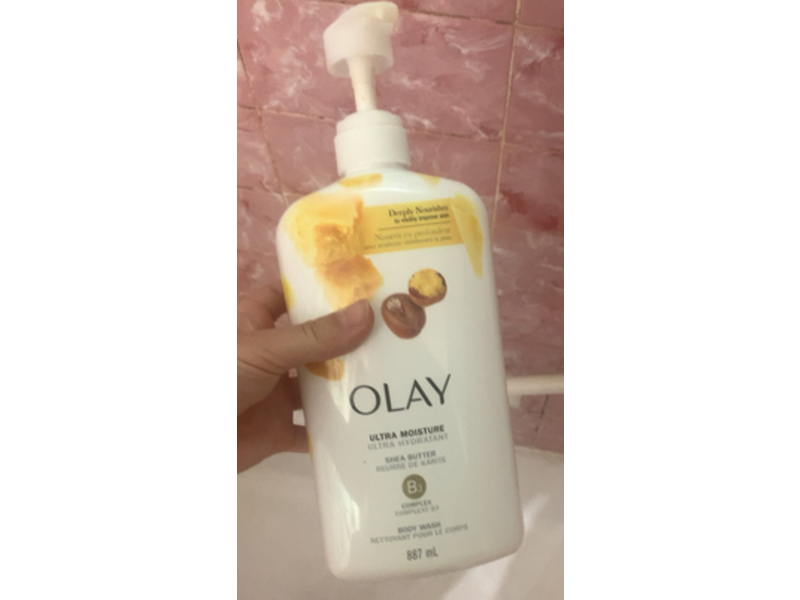 Olay Ultra Moisture Body Wash, Shea Butter, 887 mL