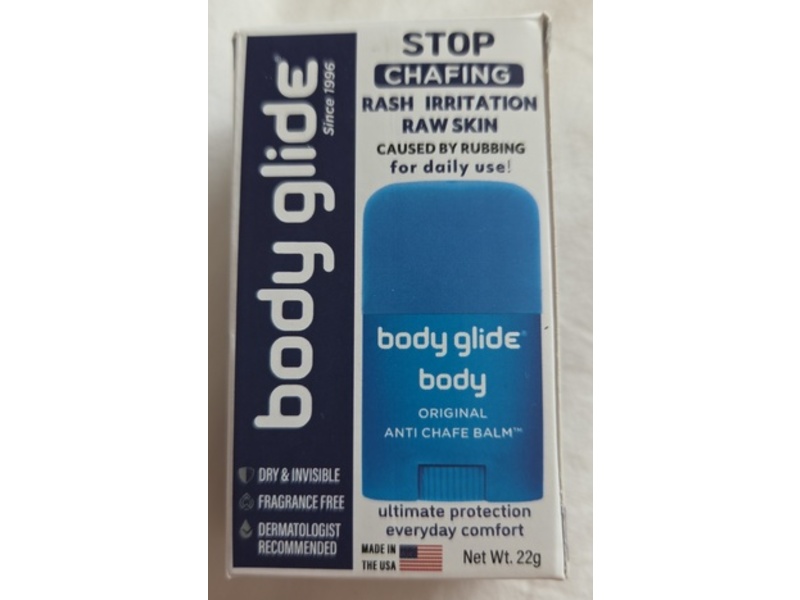 Body Glide Original Anti Chafe Balm, 22 g