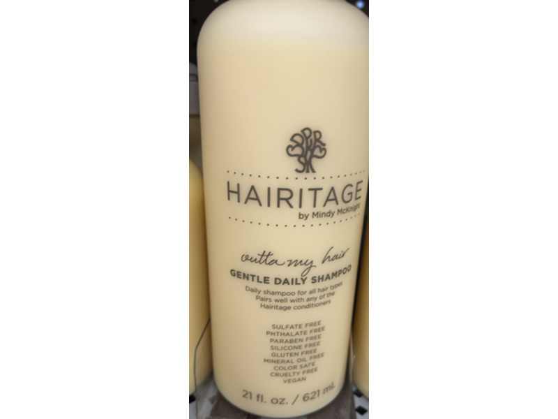 Hairitage Outta My Hair Gentle Daily Shampoo, 21 fl oz/621 mL