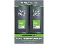 Dove Men+Care Body Wash, Extra Fresh 18 oz, Twin Pack - thumbnail 1