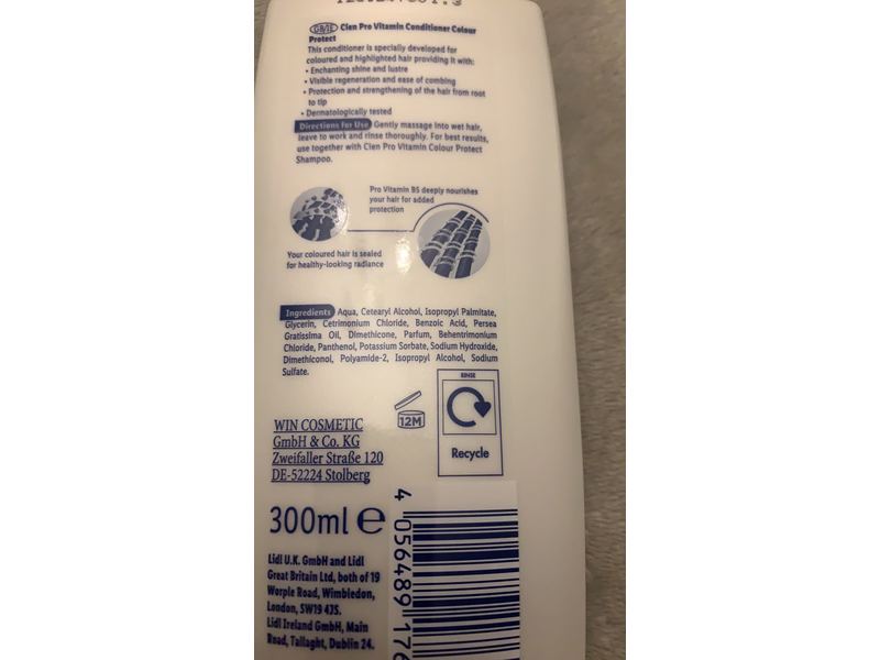 Cien Pro Vitamin Conditioner, Colour Protect, 300 ml