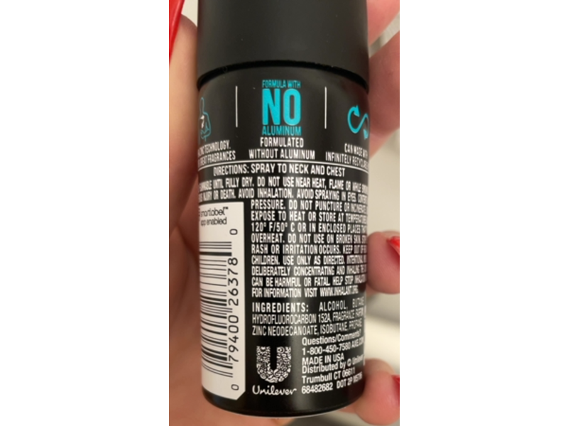 Axe Apollo Deodorant Spray, Sage & Cedarwood, 1 oz/28 g