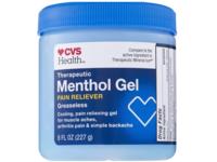 CVS Health Therapeutic Menthol Gel Pain Reliever, 8 fl oz/227 g - thumbnail 1
