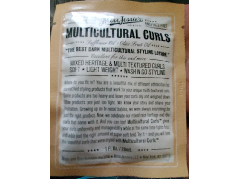 Miss Jessie's Multicultural Curls, 1 fl oz/29 mL