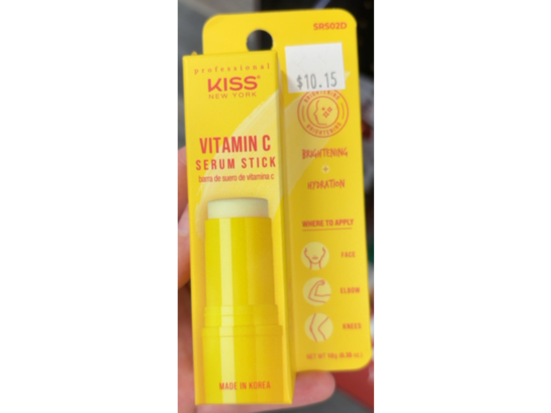 Kiss New York Serum Stick, Vitamin C, 0.35 oz/10 g